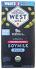 WESTSOY: Organic Unsweetened Original Soymilk, 64 oz New