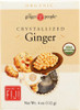 GINGER PEOPLE: Organic Crystallized Ginger, 4 oz New