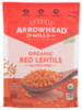 ARROWHEAD MILLS: Organic Red Lentils, 16 oz New