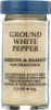 MORTON & BASSETT: Ground White Pepper, 2.3 oz New