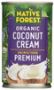 NATIVE FOREST: Organic Coconut Cream Premium Unsweetened, 5.4 oz New