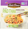 ANNIE CHUN'S: Pad Thai Noodle Bowl Mild, 8.2 oz New