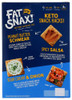 FAT SNAX: Crackers Sea Salt, 4.25 oz New