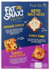 FAT SNAX: Crackers Everything, 4.25 oz New