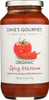 DAVE'S GOURMET: Organic Pasta Sauce Spicy Heirloom Marinara, 25.5 Oz New