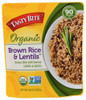 TASTY BITE: Brown Rice & Lentils, 8.8 oz New