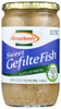 MANISCHEWITZ: Fish Gefilte Sweet Jelled Broth, 24 oz New