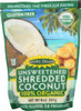 LET'S DO ORGANIC: Shredded Coconut Unsweetened, 8 oz New