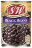 S&W PREMIUM: Black Beans, 15 oz New