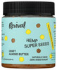REVIVAL FOOD CO: Hemp Super Seeds Almond Butter, 10 oz New