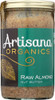 ARTISANA: Organic Raw Almond Butter, 14 oz New
