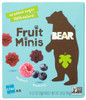 BEAR YOYO: Real Fruit Snack Minis Raspberry Blueberry, 3.5 oz New