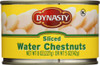DYNASTY: Water Chestnuts Sliced, 8 oz New
