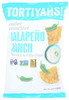 TORTIYAHS: Jalapeno Ranch Tortilla Chips, 8 oz New