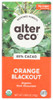 ALTER ECO: Orange Blackout Dark Chocolate Bar, 2.65 oz New