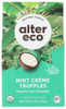 ALTER ECO: Chocolate Truffle Dark Mint Organic, 4.2 oz New