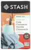 STASH TEA: Cozy Cinnamon Vanilla Chamomile Tea, 18 bg New