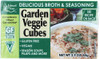 EDWARD & SONS: Garden Veggie, Bouillon Cubes, 2.9 oz New