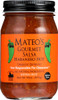 MATEO'S: Gourmet Habanero Salsa, 16 Oz New