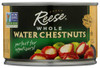 REESE: Whole Water Chestnuts, 8 oz New