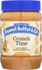 PEANUT BUTTER & CO: Crunch Time Crunchy Peanut Butter, 16 oz New