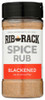 RIB RACK: Spice Rub Rib Rck Blcknd, 6 OZ New