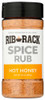 RIB RACK: Rub Hot Honey Spice, 6.5 OZ New