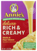 ANNIES HOMEGROWN: Deluxe Rich and Creamy Shells and Four Cheese Mac and Cheese, 11.3 oz New