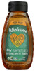 WHOLESOME SWEETENERS: Organic Raw Unfiltered White Honey Squeeze, 16 oz New
