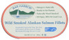 BAR HARBOR: Wild Smoked Alaskan Salmon Fillets, 6.7 oz New