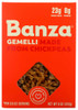 BANZA: Pasta Chickpea Gemelli, 8 oz New