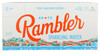 RAMBLER: Original Sparkling Water 8Pk, 96 fo New