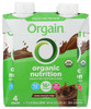ORGAIN: Organic Nutritional Shake Creamy Chocolate Fudge 4 count, 44 oz New