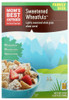 MOMS BEST: Sweetened Wheat-Fuls Whole Grain Cereal, 24 oz New