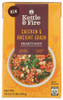KETTLE AND FIRE: Soup Chicken and Ancient Grain, 16 oz New