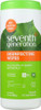 SEVENTH GENERATION: Disinfecting Wipes Lemongrass and Citrus, 35 Pc New