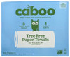 CABOO: Tree Free Paper Towels 75 Sheets, 3 pk New