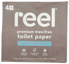 REEL PAPER: Bamboo Toilet Paper, 4 pk New
