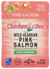 CHICKEN OF THE SEA: Salmon Wild Alaskan Ls Ph, 2.5 oz New