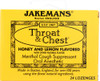 JAKEMANS: Lozenge Throat and Chest Honey and Lemon, 24 pc New
