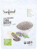 SUNFOOD SUPERFOODS: Organic Chia Seeds, 1 lb New
