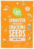GO RAW: Seeds Snack Sea Salt, 4 OZ New