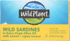 WILD PLANET: Wild Sardines in Extra Virgin Olive Oil With Lemon, 4.4 oz New