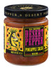DESERT PEPPER: Salsa Medium Pineapple, 16 oz New