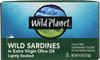 WILD PLANET: Wild Sardines In Extra Virgin Olive Oil, 4.4 oz New