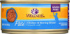 WELLNESS: Adult Chicken and Herring Canned Cat Food, 5.5 oz New