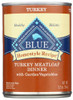 BLUE BUFFALO: Homestyle Recipe Adult Dog Food Turkey Meatloaf Dinner with Garden Vegetables, 12.50 oz New