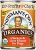 NEWMANS OWN ORGANIC: Dog Can Green Free Liver Chicken, 12.7 oz New