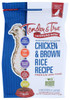 TENDER AND TRUE: Chicken and Brown Rice Dry Dog Food, 4 lb New
