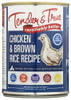 TENDER AND TRUE: Chicken and Brown Rice Canned Dog Food, 13.2 oz New